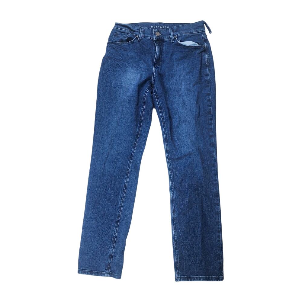 Mott And Bow Boyfriend Jeans Medium Wash Women's Size 28x30
